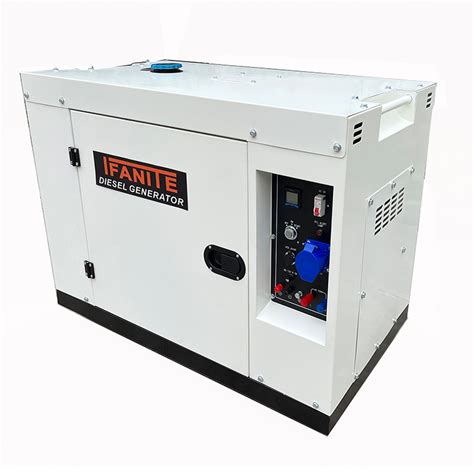 Portable 8kVA Silent Diesel Generator 8500 Watt with 1100 Engine ...