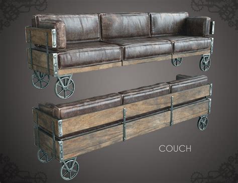 Steampunk Furniture | Daz 3D | Steampunk furniture, Furniture, Furniture design modern