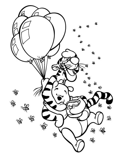 Winnie the Pooh Coloring Pages – Printable Coloring Pages