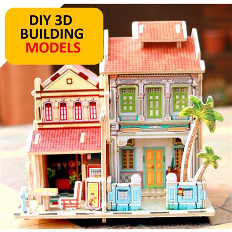 🌟3D Wooden Puzzle🌟 DIY Education Kit/Gifts 🌟 Adult /Kits Fun Puzzle 🌟 ...