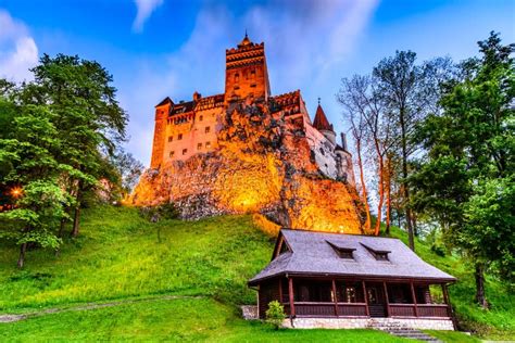 Bran Castle, Transylvania Romania, Phone Style Stock Photo - Image of ...