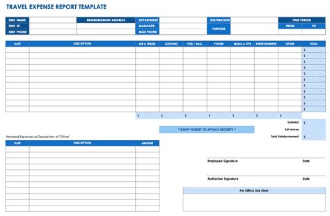 Microsoft Word Expense Report Template – Atlanticcityaquarium.com