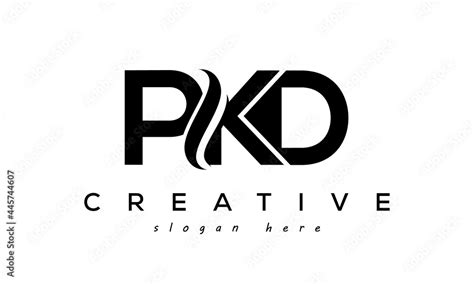 Letter PKD creative logo design vector Stock Vector | Adobe Stock