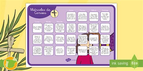 Calendario de Cuaresma - Religión Católica (teacher made)