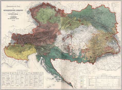 An Ethnographic Map of the Austrian Empire (1855) - Vivid Maps