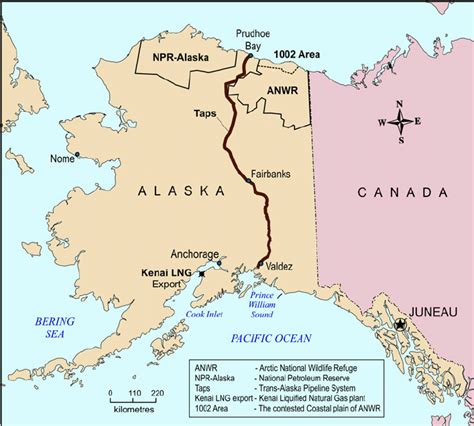 Map Of Alaska Pipeline | Cities And Towns Map