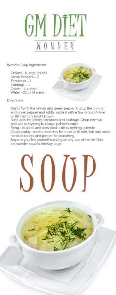 GM Diet Wonder Soup Recipe: How It Works? & Their Benefits