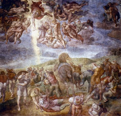 Conversion Of Saint Paul Painting by Michelangelo - Fine Art America