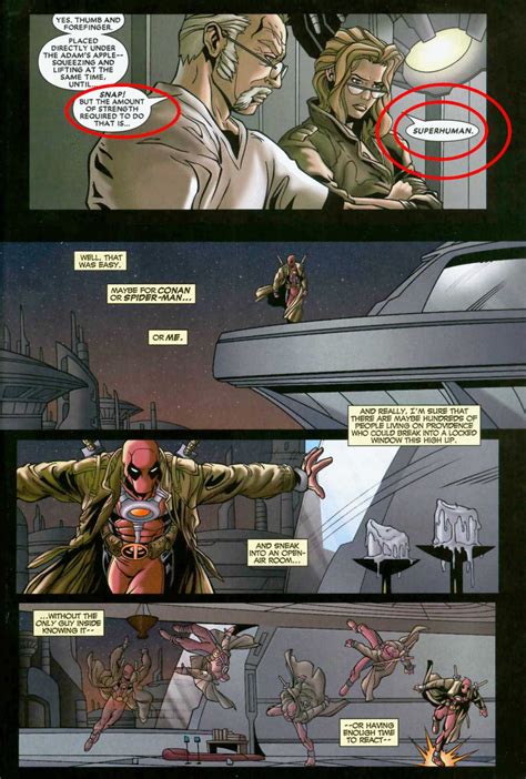 Does Deadpool have superhuman strength or peak human strength ...