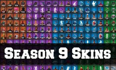 Fortnite Season 9 Skins - All Fortnite Season 9 Outfits & Skins