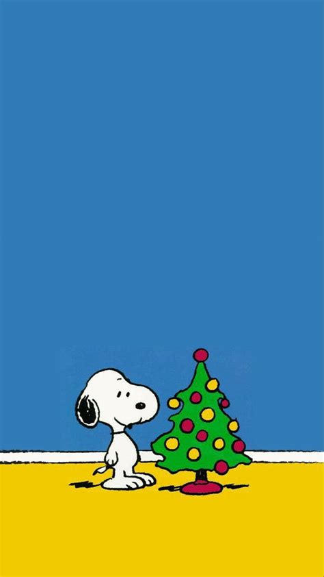 Download Snoopy Christmas Tree Mobile Wallpaper | Wallpapers.com