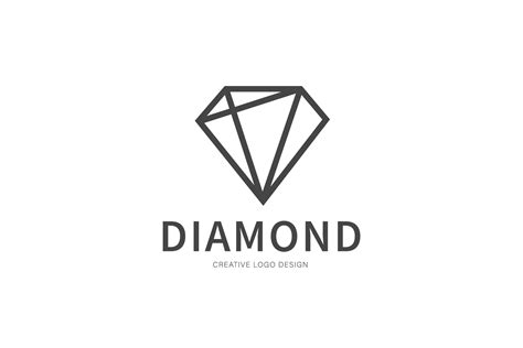 Diamond logo icon design | Creative Illustrator Templates ~ Creative Market