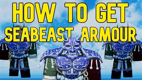 NEW SEABEAST ARMOUR BOOSTS, SHOWCASE AND HOW TO GET IN A One Piece Game ...