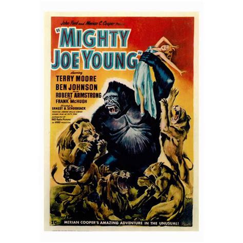 Mighty Joe Young - movie POSTER (Style A) (27" x 40") (1949) - Walmart.com - Walmart.com