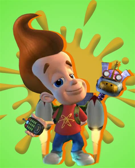 Jimmy Neutron and Goddard by kraucheunas on DeviantArt