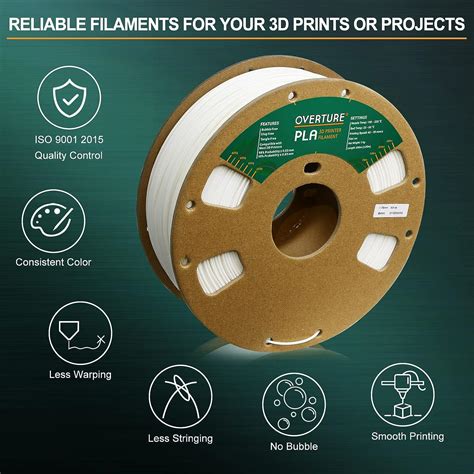 OVERTURE PLA Filament Review