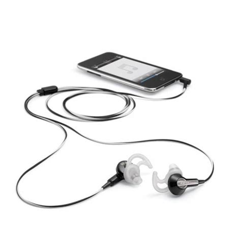 Bose® IE2 audio headphones Black with silver accents