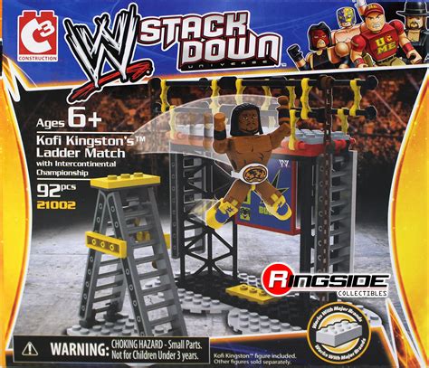 WWE Kofi Kingston 'Ladder Match' - StackDown Universe Toy Wrestling ...