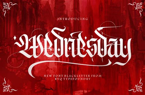 25+ Font Gothic Gratis Terbaik untuk Seni Desain Lettering Fantasi | Envato Tuts+