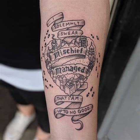 Details more than 73 marauders map tattoo latest - in.cdgdbentre