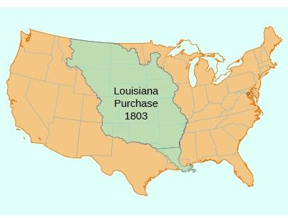 Louisiana Purchase Map With Rivers | Literacy Basics