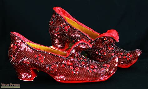 The Wizard of Oz Ruby Slippers, The Arabian Test Shoes replica movie costume