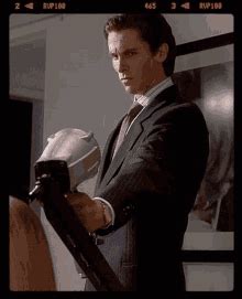 Patrick Bateman Axe GIFs | Tenor