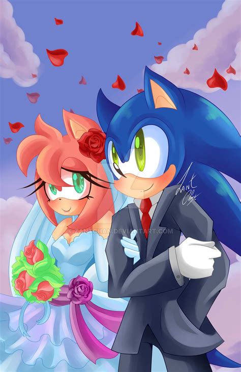 Amy And Sonic Wedding