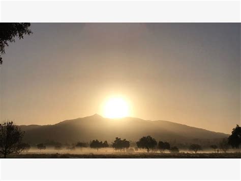 Ethereal Sunrise Over Mission Peak: Photo Of The Day | Fremont, CA Patch