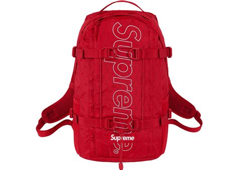 Supreme Backpack Red Fw20 | semashow.com