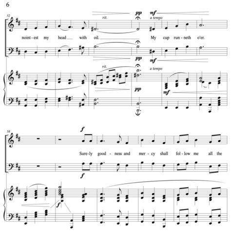 The Lord Is My Shepherd (Sheet Music for Choir – SB & Piano) – Melkim ...