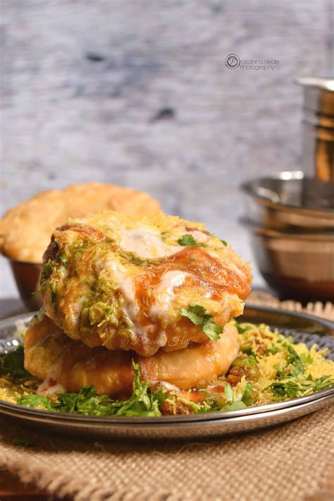 Dahi Matar Kachori Chaat Recipe | Savory Bites Recipes - A Food Blog with Quick and Easy Recipes