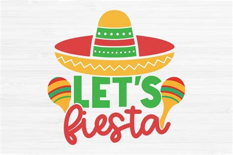 Let's fiesta svg/Cinco de Mayo Svg/Fiesta Clipart/Fiesta svg