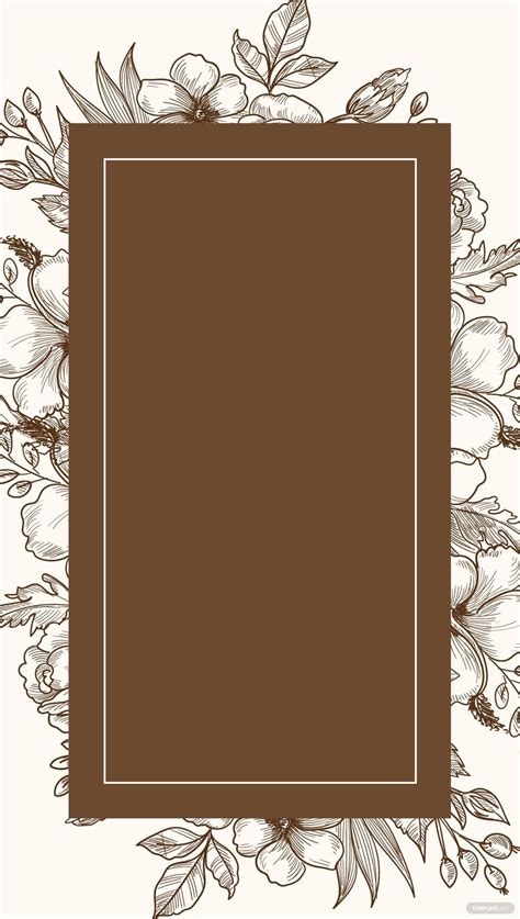 Vintage Floral Border Background in JPG, Illustrator, SVG, EPS ...