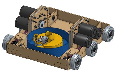 2018 Summer Mini FTC Robot CAD – Triple Helix Robotics