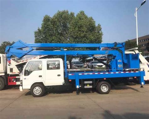 China High Quality ISUZU Truck Mounted Articulating Bucket Lift ...