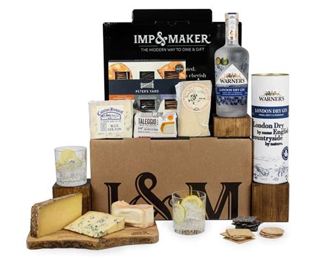 Gin & Cheese Lovers Hamper - Unique Gift Set – IMP & MAKER