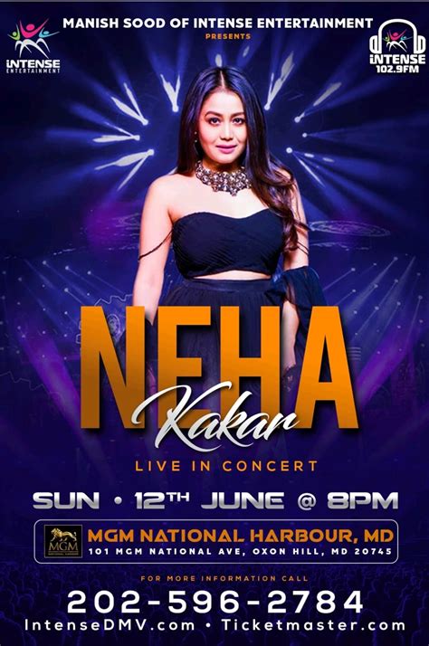 Neha Kakkar Live | Intense DMV