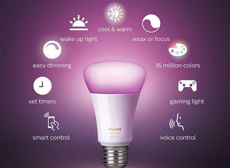Pick up a Philips Hue color-capable smart bulb for $36 ($12 off) to ...