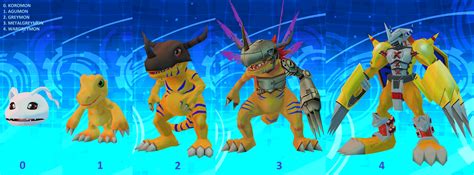 Digimon World Re:Digitize (Agumon Digivolution) by artistropeadope on ...