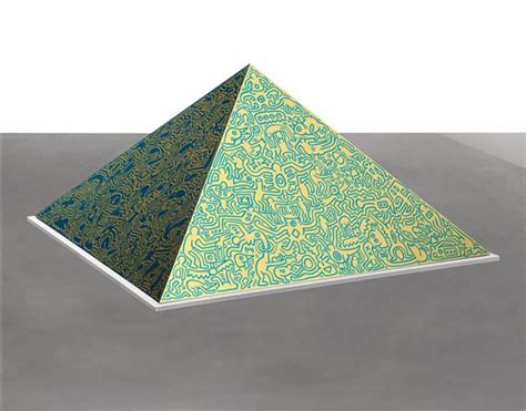 Keith Haring | Pyramid Sculpture (1989) | Artwork performance at auction | MutualArt