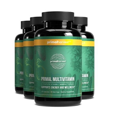 Primal Multivitamin Daily Multivitamin for women and men🥇