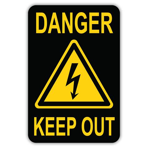 DANGER KEEP OUT - American Sign Company