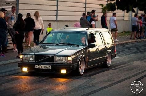 black cars, Swedish cars, numbers, Volvo, Sweden, volvo 740, car, 1080P, station wagon, Gustaf H ...