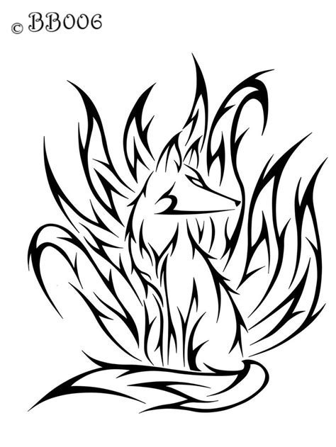 Free Cool Tribal Fox Designs To Draw, Download Free Cool Tribal Fox Designs To Draw png images ...