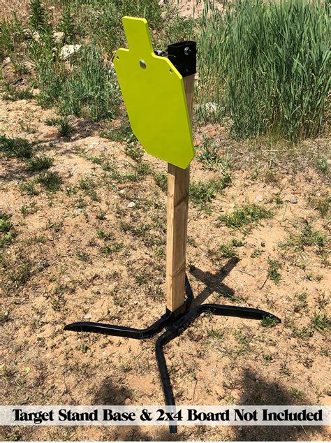 AR500 Steel Silhouette 12"x 20"x 3/8" Shooting Target with 2x4 Target Hanger | eBay