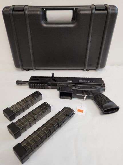 Grand Power Model Stribog 9mm Pistol With 3 Magazines and Hard Case - Metzger Property Services, LLC