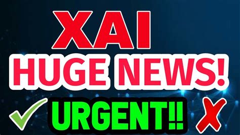 XAI COIN coin Price Prediction update! XAI Today News - YouTube