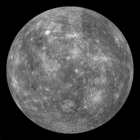 NASA - Mercury Globe 0°N, 90°E