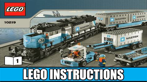 LEGO Instructions - Advanced models - 10219 - Maersk Train - Trains ...